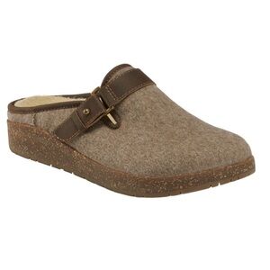 Earth Women's Brown Slip-On Clogs